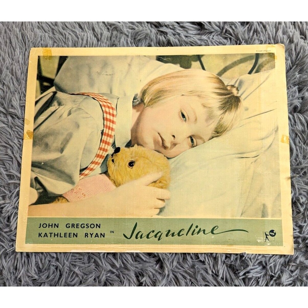 Jacqueline 1956 Rank Lobby Card Movie Poster John‎ Gregson Kathleen Ryan British